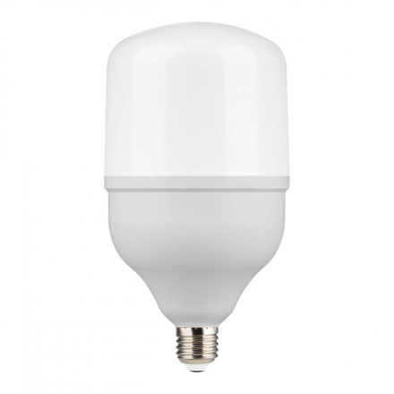 Лампа светодиодная Gauss E27 50W 4000K матовая 63225