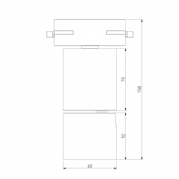 Трековый светодиодный светильник Elektrostandard Sens 85047/01 белый a062879