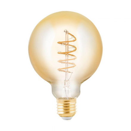 Лампа светодиодная Eglo E27 4W 2000K янтарная 11877