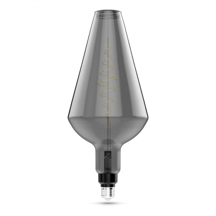 Лампа светодиодная филаментная Gauss E27 8,5W 1800K серая 180802005