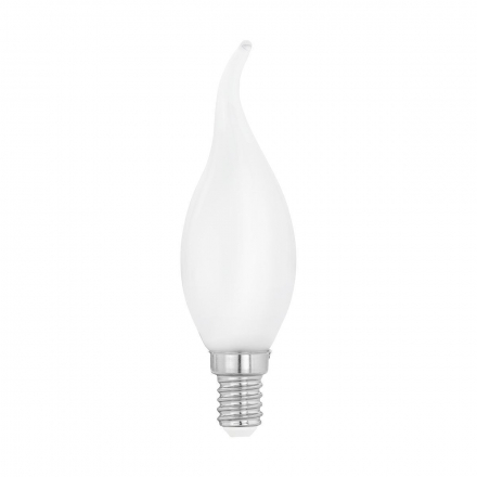 Лампа светодиодная филаментная Eglo E14 4W 2700K матовая 11603