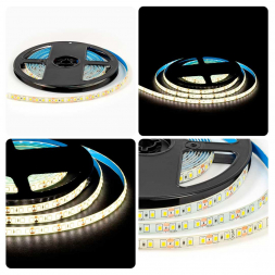 Светодиодная лента OGM 9,6W/m 120LED/m 2835SMD дневной белый 5M LSE-260