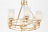 Подвесная люстра Lumina Deco Marietta LDP 8025-6 F.GD+WT