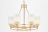 Подвесная люстра Lumina Deco Marietta LDP 8025-6 F.GD+WT