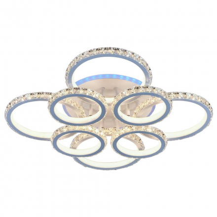 Потолочная светодиодная люстра Profit Light 8052/4+4 WHT