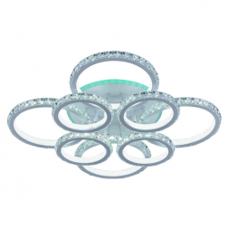 Потолочная светодиодная люстра Profit Light 8052/4+4 WHT
