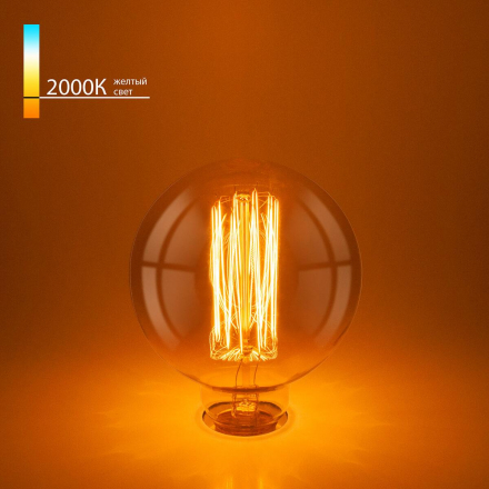 Лампа накаливания Elektrostandard диммируемая E27 60W прозрачная a034965