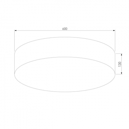 Потолочный светильник TK Lighting 1581 Rondo White