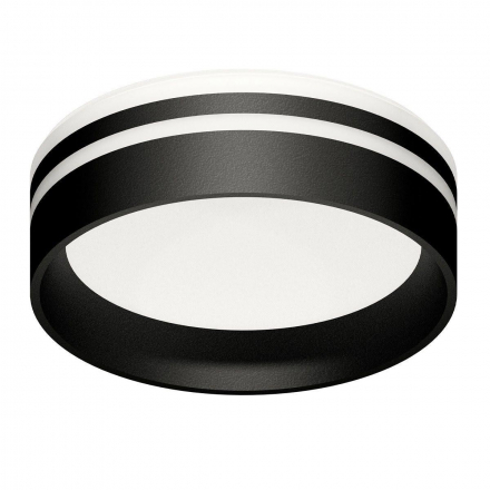 Насадка передняя Ambrella light DIY Spot черный песок/белый матовый N8478