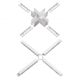 Коннектор X-образный для низковольтного шинопровода Novotech Shino Flum 135127