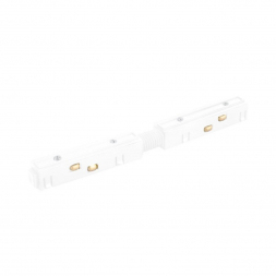 Коннектор прямой для магнитного шинопровода Crystal Lux CLT 0.203 03 WH