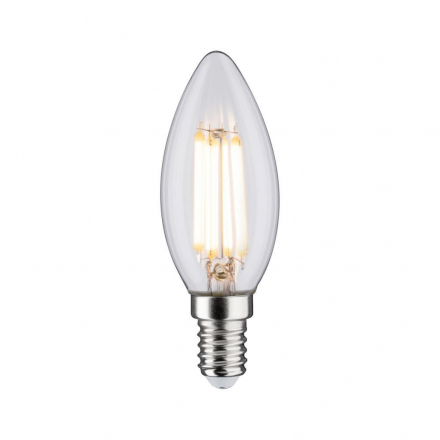 Лампа светодиодная Paulmann свеча прозрачная 28643