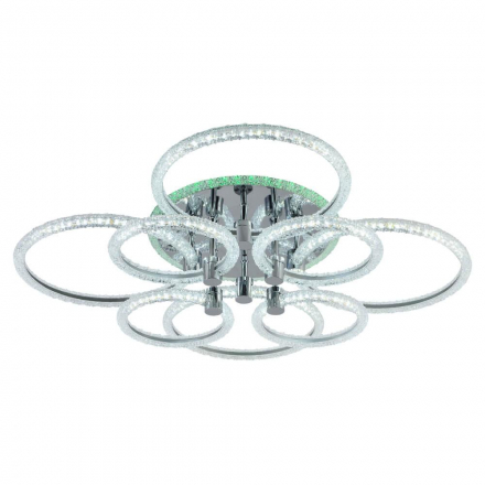 Потолочная светодиодная люстра Profit Light 8024/4+4 CHR
