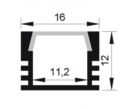 Профиль Jazzway PAL 1612 1009647