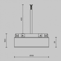 Блок питания Maytoni Technical Basity 48V 100W IP54 2A TRA172DR- 100W-DD-B