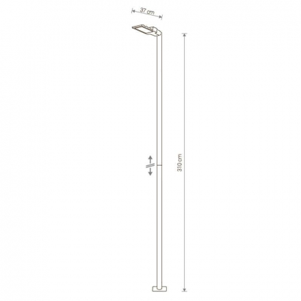 Садово-парковый светодиодный светильник Nowodvorski Pathway Led 9125