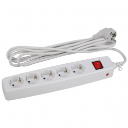 Сетевой фильтр ЭРА SF-5es-4m-W C0039532