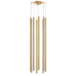 L8T747443 Люстра TUBO LED 40W 2560LM 25G ЗОЛОТО 4000K