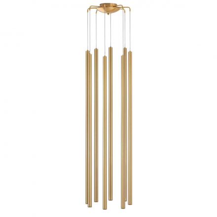 L8T747443 Люстра TUBO LED 40W 2560LM 25G ЗОЛОТО 4000K
