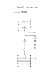 Подвесной светильник Lightstar Epsilon 735010