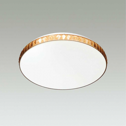Настенно-потолочный светодиодный светильник Sonex Pale Dina amber 2078/EL