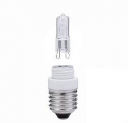 Лампа галогенная E27 20W 2900K капсула прозрачная 54916