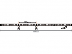Светодиодная лента WiZ 11W/m RGB+CCT 1M 929002532101