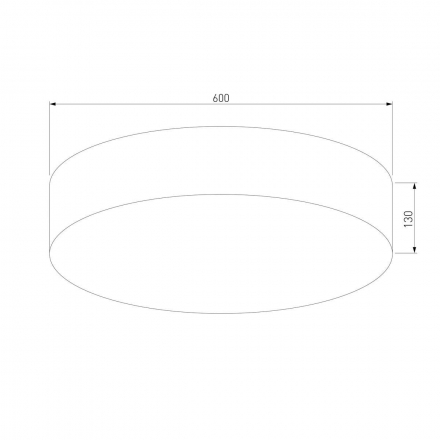 Потолочный светильник TK Lighting 1587 Rondo Black