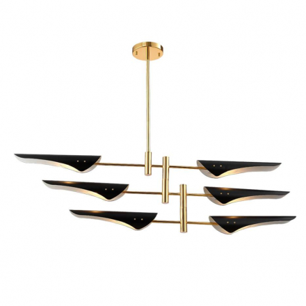 Подвесная люстра Crystal Lux Rafael SP6 Gold