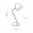 Настольная лампа TK Lighting 5036 Soho Black