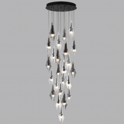 Каскадная светодиодная люстра Odeon Light Exclusive L-Vision Afalina 5442/137L
