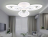 Потолочная светодиодная люстра Ambrella light Acrylica Original FA4545