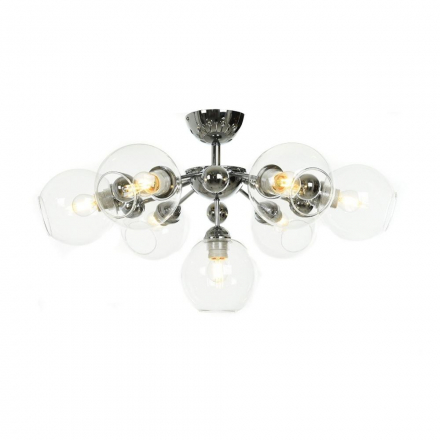 Потолочная люстра Lumina Deco Devoli 8040-7 CHR+PR
