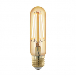 Лампа светодиодная филаментная диммируемая Eglo E27 4W 1700К золотая 11697