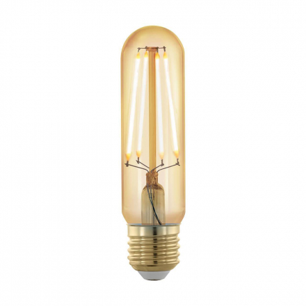 Лампа светодиодная филаментная диммируемая Eglo E27 4W 1700К золотая 11697