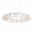 Подвесная светодиодная люстра ST Luce Rafina SL379.203.324