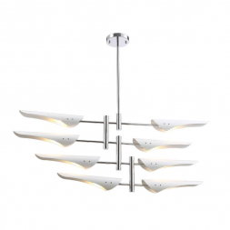 Подвесная люстра Crystal Lux Rafael SP8 Chrome