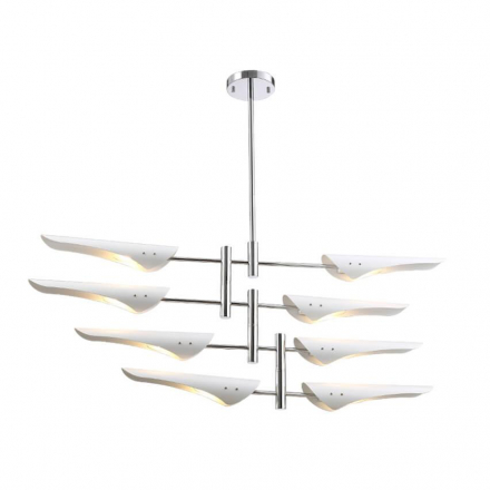 Подвесная люстра Crystal Lux Rafael SP8 Chrome