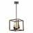 Подвесная люстра Lumina Deco Waldorf LDP 1140-4 BK+MD