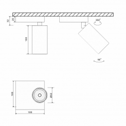 Основание для светильника Lumker Mini-VL-M11-BL 004873