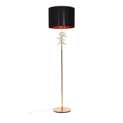 Торшер Lumina Deco Milari LDF 5530 F.GD+BK