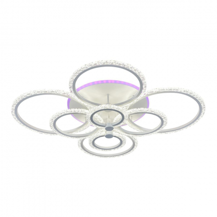 Потолочная светодиодная люстра Profit Light 18027/8 WHT