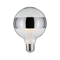 Лампа светодиодная диммируемая Paulmann 6W 2700K шар прозрачный 28681