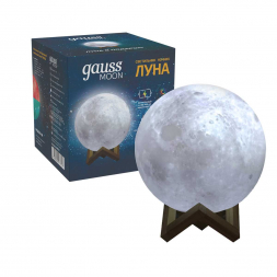 Настольный светодиодный ночник Gauss луна NN002
