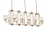 Подвесная люстра Newport 4408+4/S gold М0064727