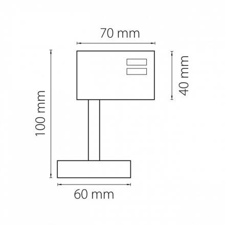 Адаптер для шинопровода Lightstar Asta 594056