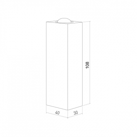 Настенный светодиодный светильник Elektrostandard Petite LED 40110/LED сталь a056601