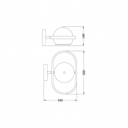 Бра Vele Luce Helix VL5153W01