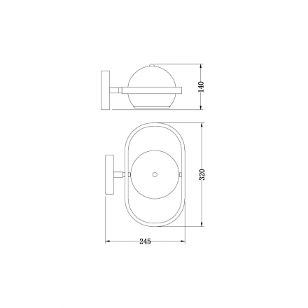 Бра Vele Luce Helix VL5153W01