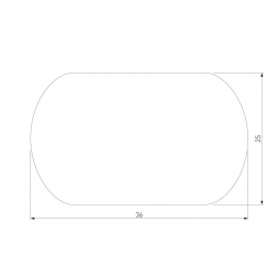 Заглушка Elektrostandard Slim Magnetic (2 шт.) 85134/00 a064724
